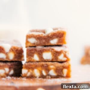 Snickerdoodle Blondies