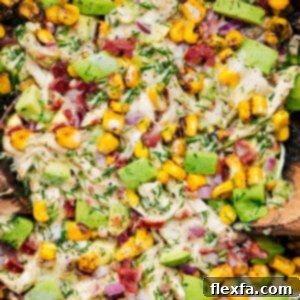 Avocado Chicken Salad in a bowl
