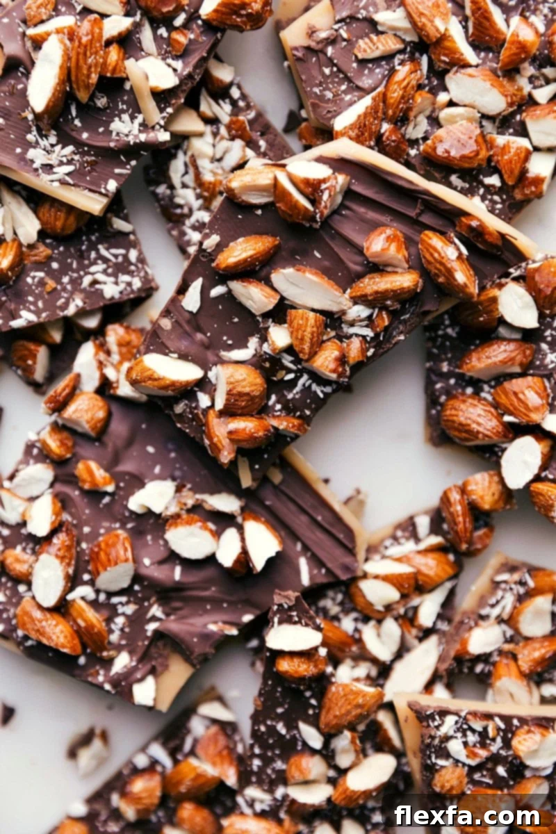 Crunchy Toffee Delight - A Sweet Treat Ready for Indulgence Finished crunchy toffee dessert on a plate, tempting and ready to be enjoyed.