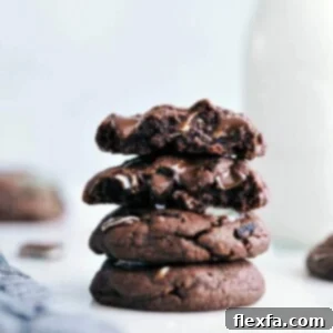 Mint Chocolate Chip Cookies Recipe Image