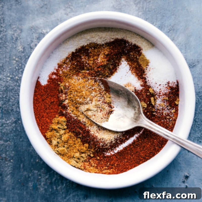 Homemade Crockpot Quinoa spice blend ingredients