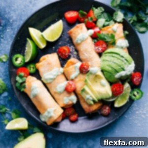 Crispy Air Fryer Southwest Egg Rolls