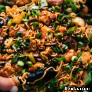 Finished General Tso Ramen