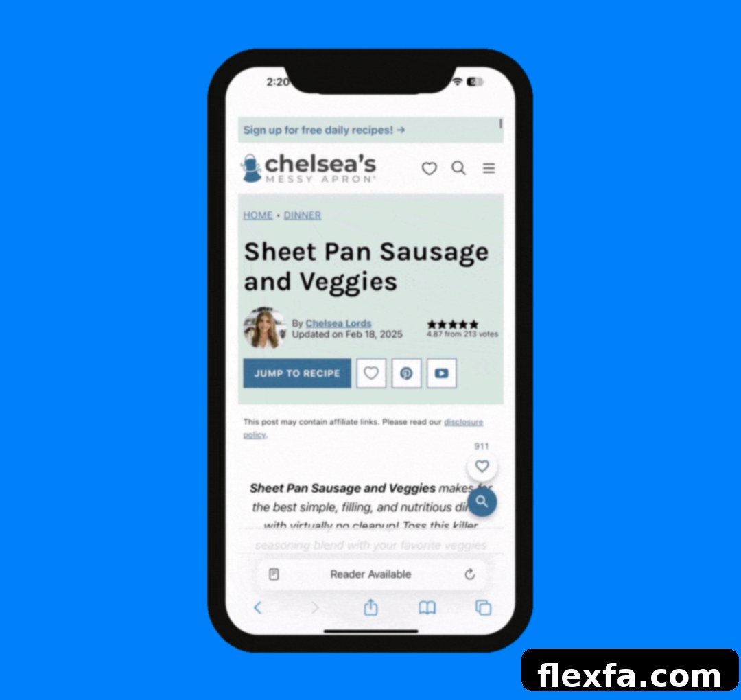 Where to leave a review on the recipe post