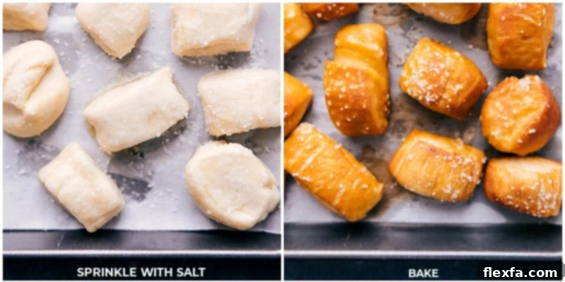 Baked Pretzel Bites