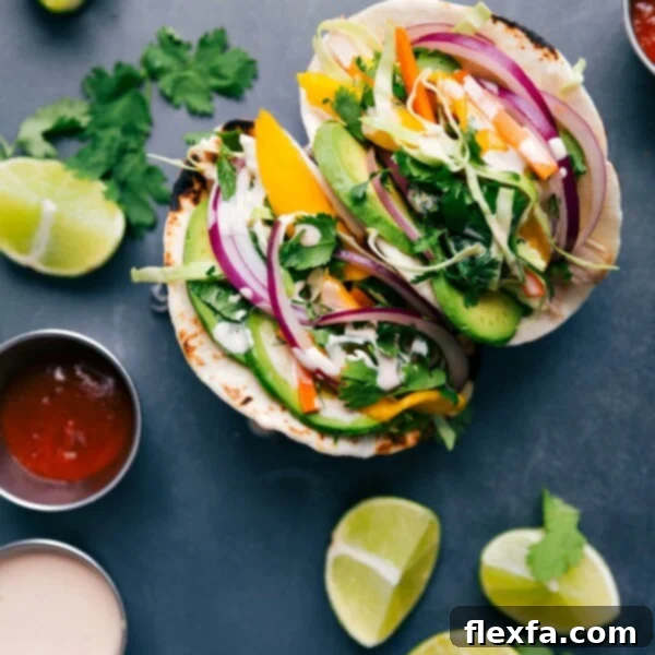Asian Chicken Tacos