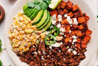 Street Corn & Beef Fiesta Bowl