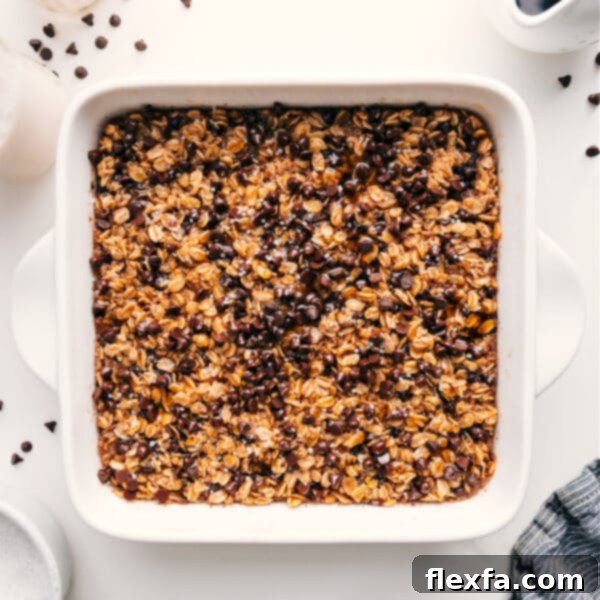 Chocolate Chip Baked Oatmeal