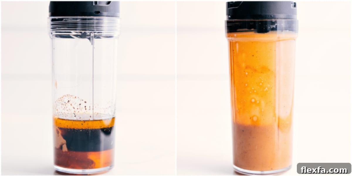 Homemade peanut dipping sauce