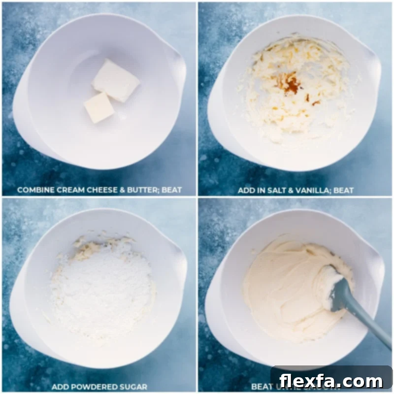 Making the frosting