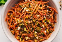 Silken Carrot Ribbons