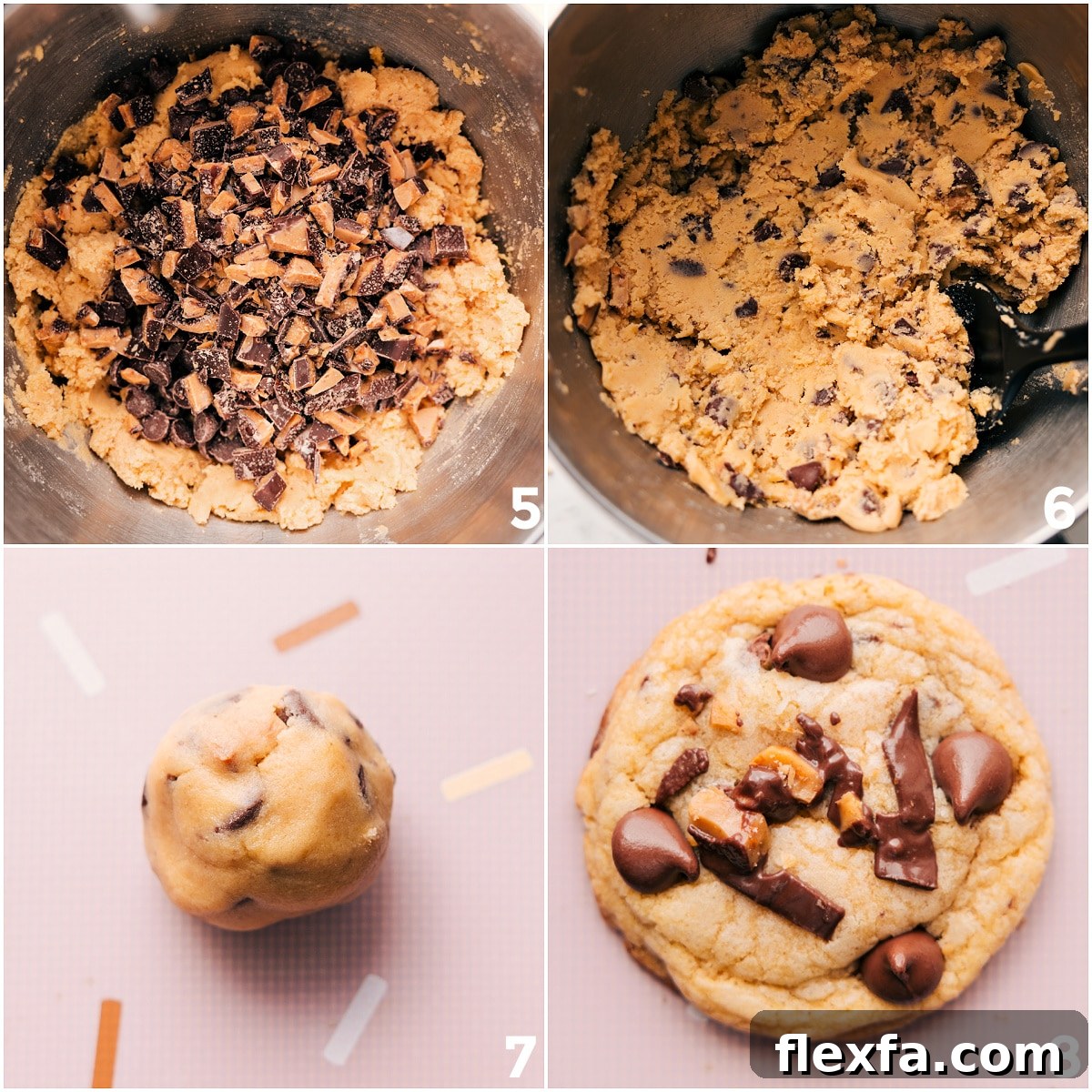The dough rolled into bowls and baked together.