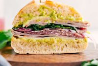 Crispy Ciabatta Sandwich Recipe with Italian Fillings