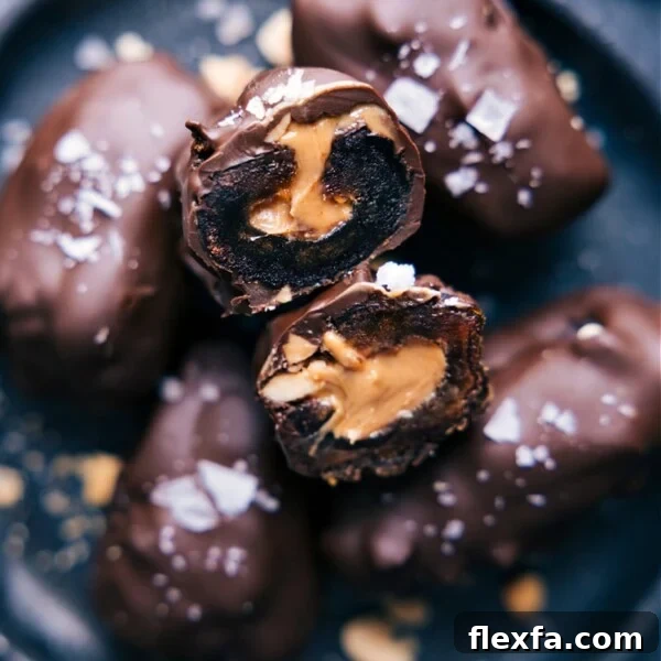 Chocolate covered dates