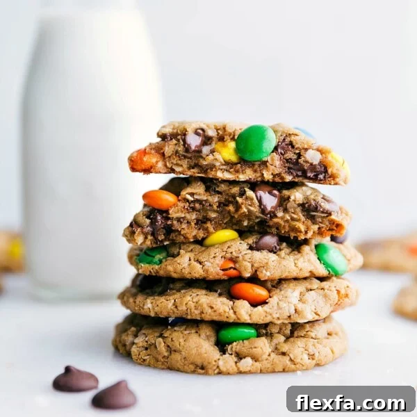 Gluten Free Monster Cookies