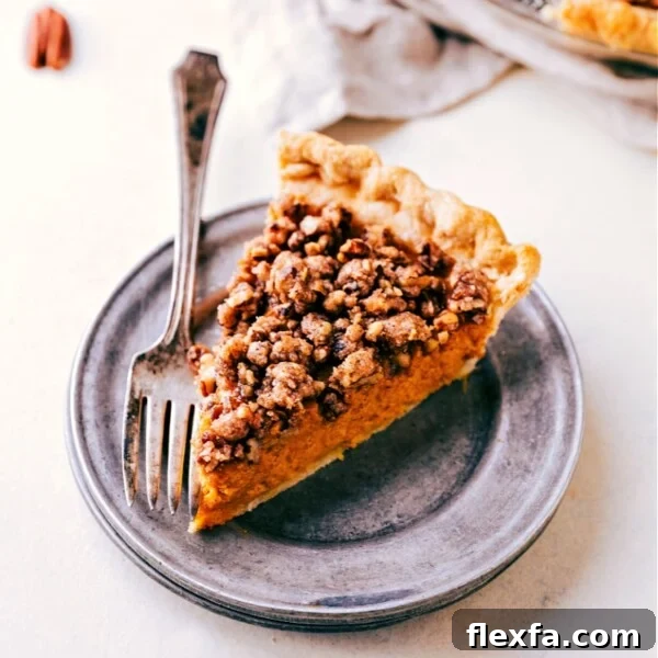 Pumpkin pecan pie