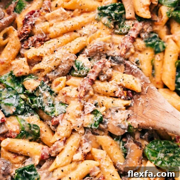 Chicken penne pasta
