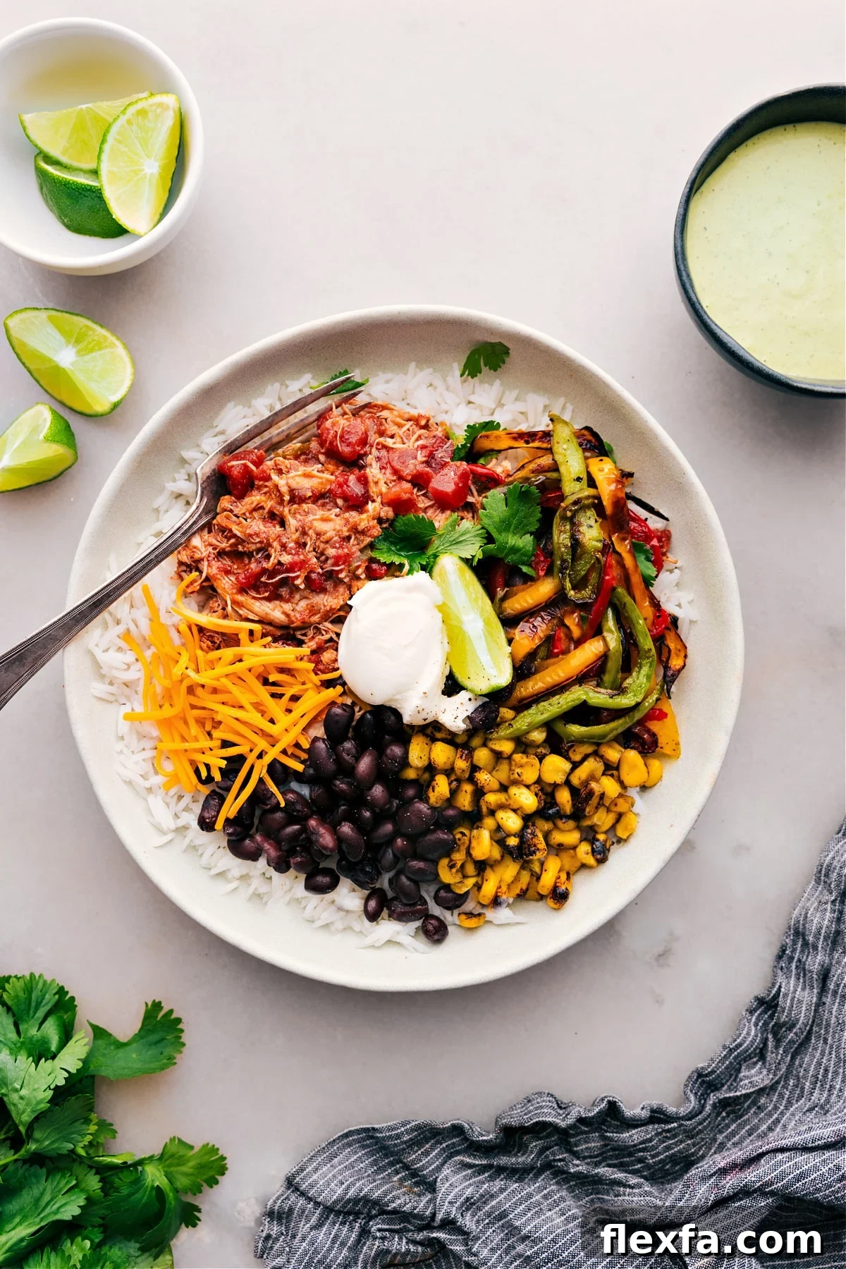 Salsa Chicken Crockpot with tender shredded chicken, vibrant salsa, and savory seasonings slow-cooked until tender.